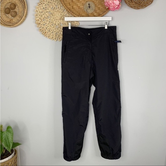 Schoffel Womens Snow Pant 14 Black Elastic Waist Snowboard Ski Yellowstone Pants - Picture 5 of 6